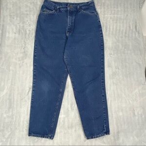 LL Bean Double L High Waisted Jeans Natural Fit Womens Sz 16 Regular